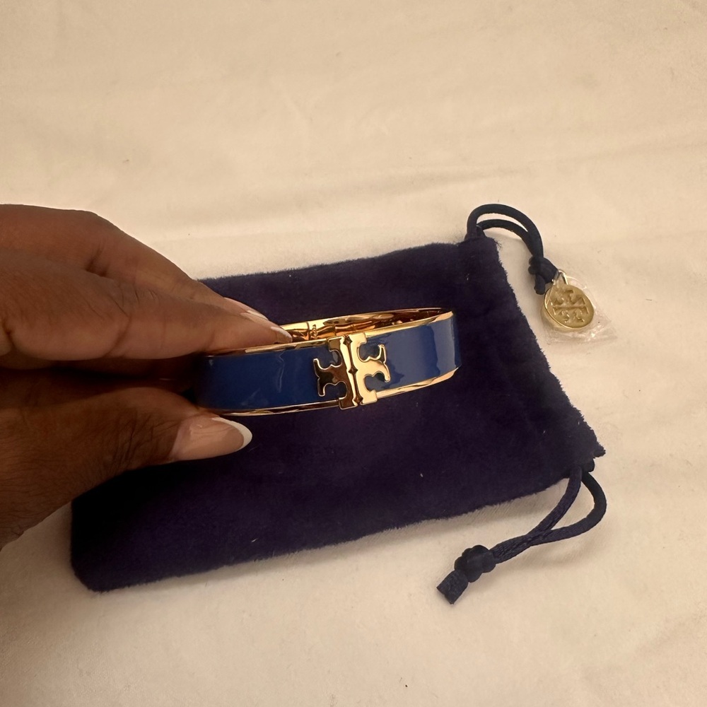 COPY - Tory Burch- Kira enamel 14mm bracelet